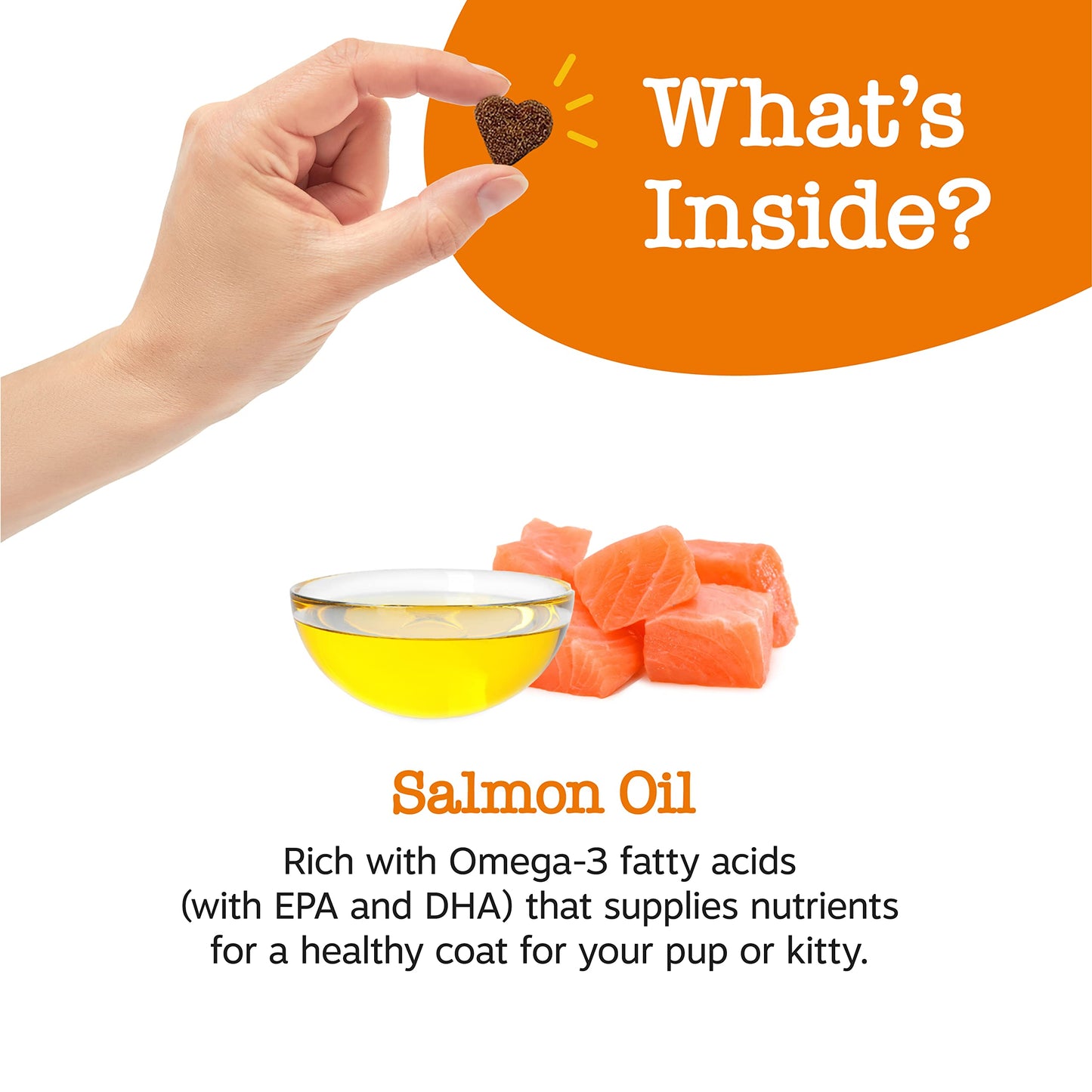 Zesty Paws Salmon Oil for Dogs and Cats with Wild Alaskan Salmon Oil Omega 3 and 6 Fatty Acids with EPA DHA for Pets Supports Normal Skin Moisture and Immune System Function 8.5oz